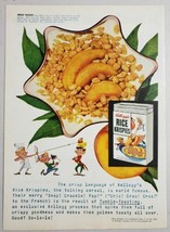 1953 Print Ad Kellogg&#39;s Rice Krispies Snap, Crackle &amp; Pop Characters - £9.16 GBP