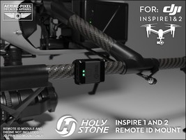 DJI Inspire 1 and 2 Holy Stone Remote ID Module Mount (RID Module Not Included) - $14.95