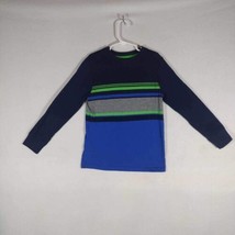 Boys Cat And Jack T Shirt, Size 6/7, Gently Used,  Muilti Colored Long Sleeve - £3.98 GBP