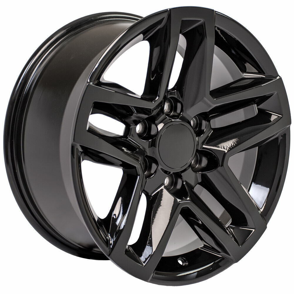 Chevy 18&quot; Gloss Black Trail Boss Replica Wheels Fit Silverado Tahoe Subu... - $850.41