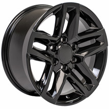 Chevy 18&quot; Gloss Black Trail Boss Replica Wheels Fit Silverado Tahoe Subu... - $850.41