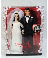 2008 MATTEL BARBIE COLLECTION ELVIS AND PRISCILLA DOLL SET MIB - $89.99