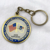 Law Enforcement Officer Memorial 2005 Supporter Key Ring Fob - $11.95