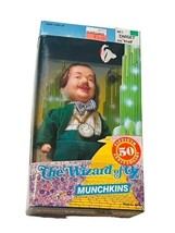 Wizard Oz Figure 1988 Turner toy box doll 50th anniversary Munchkins Mayor BMC3 - £51.43 GBP