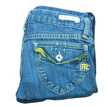 Miss Me Flap Pocket Jeans 27 30x31 Geneva JP4480 Wide Leg Flare - £26.68 GBP
