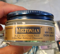 Meltonian WHITE CREAM 171 Boot &amp; Shoe CREAM Polish Shine Protect Leather... - $39.98