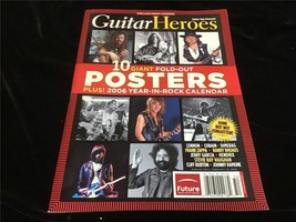 Guitar Heroes Magazine Fold Out Poster Book w/2006 Calendar - $25.00