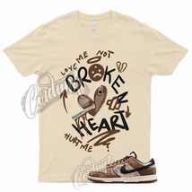 BROKEN T Shirt to Match Dunk Low CO.JP 2023 Ale Brown-Pecan-Dark Driftwood Red 1 - £18.44 GBP+