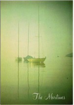 Canada Postcard The Maritimes Sailboats In The Morning Mist Larger Card - £1.70 GBP
