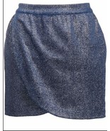 Zadig &amp; Voltaire Jeveal Velours Sparkle Faux Wrap Mini Skirt Pockets $29... - €42,78 EUR
