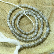 Moonstone Smooth Round Beads 14 inch Briolette Natural Loose Gemstone Jewelry - $8.87