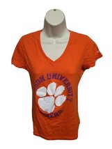 Clemson University Tigers Womens Small Orange TShirt - £11.68 GBP