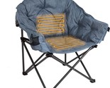 Teal Macsports Heated Cushion Folding Lounge Patio Club Camping, Picnic,... - $181.98