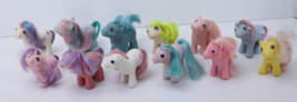 LOT OF 12 My Little Pony MLP G1 Vintage Collectible Pony Figures 1980s - $109.59