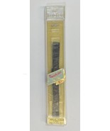 Twist On By Speidel 11mm Black Watch Band With Gold-tone Buckle - $13.62