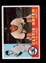 1960 Topps #109 Cletis Boyer Vg+ Yankees *X110657 - £6.38 GBP