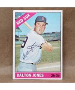 1966 Topps #317 DALTON JONES Signed AUTO Autograph Boston Red Sox - $4.95