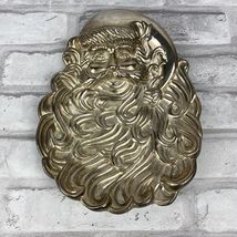 International Silver Co Santa Claus Face Candy Soap Trinket Tray Dish Ch... - $17.22