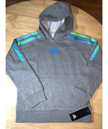 Large adidas Big Boys Bold Printed 3-Stripes Pullover Hoodie BNWTS $45.00 - $570.99 MXN