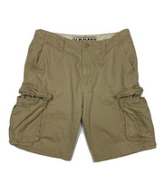 Old Navy Men Size 31 Measure  Beige Cargo Casual Shorts Inseam 10&quot; - £5.74 GBP