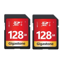 [] 128Gb 2-Pack Sd Card Uhs-I U1 Class 10 Sdxc Memory Card High Speed Fu... - £49.02 GBP