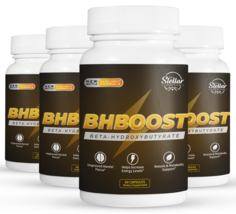 4 Pack BHBoost, boost mental performance &amp; energy levels-60 Capsules x4 - £100.41 GBP