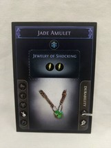 Path Of Exile Exilecon One Punch Jade Amulet Jewelry Of Shocking Trading Card - £62.29 GBP