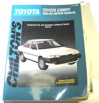 Chilton&#39;s Toyota Camry 1983-92 Repair Manual With Photocopies From Deale... - $6.88