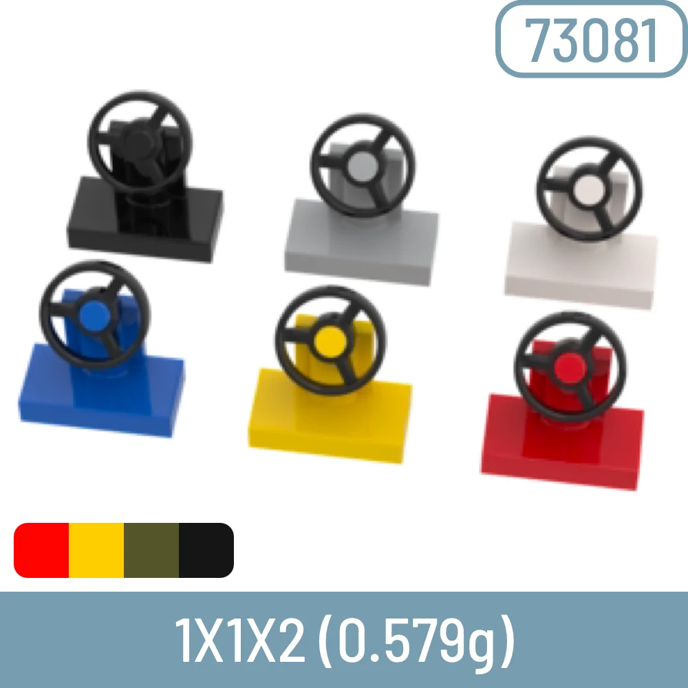 50 Pcs / Lot DIY Building Blocks Steering Wheel Size Compatible With 9551 / 3829 - £13.68 GBP