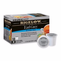 Bigelow Earl Grey Black Tea 12 to 168 Count Keurig K cup Pick Any Size FREE SHIP - $9.89+