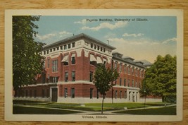 Vintage School Postcard Physics Building University Illinois Urbana - £6.72 GBP