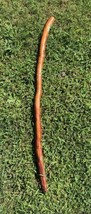 Authentic Hand Crafted/Carved ARTS &amp; CRAFTS Walking Stick, 36 1/2”, vintage - £24.04 GBP