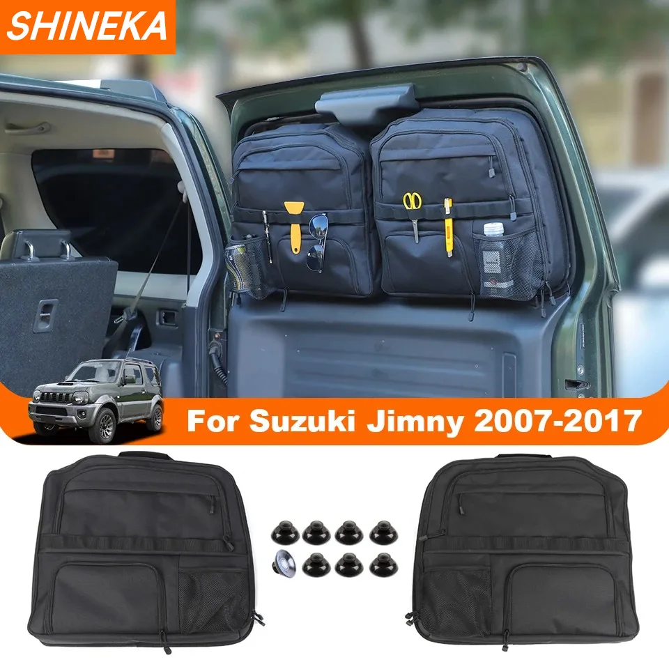 SHINEKA Car Tailgate Storage Bag Organizer Tool Multi-Pockets Cargo Bag For - £155.07 GBP