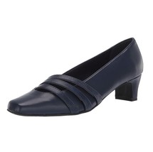 Easy Street Womens 7 W Navy Blue Lizard Entice Pumps Heels NIB FJ8 - $559.48 MXN