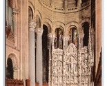 Cathedral of St John the Divine New York City NY NYC UNP Albertype Postc... - $2.95