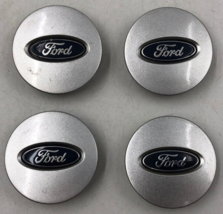 2010-2012 Ford Rim Wheel Center Cap Set Silver OEM G02B55041 - £38.93 GBP
