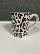 Disney Mickey Mouse Coffee/Tea Mug White/Gray Ceramic 14 oz Ages 14+ NEW - £7.49 GBP
