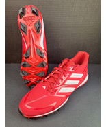 Adidas Icon 8 MD Rubber Baseball Cleats Mens 11 Red IG9591 NWT No Box  - $1,143.21 MXN