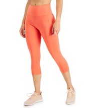 allbrand365 designer Womens High-Rise Side-Pocket Cropped Leggings,Guava,XXL - £25.93 GBP