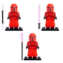 3pcs star wars elite praetorian guard minifigures minifigs toy gift lego compatible thumb200