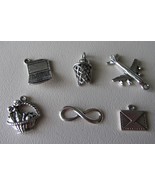 Charms, The Fault in Our Stars theme, Pewter charms   FIOS-1 - $12.00