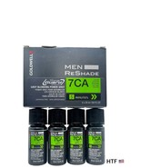 Goldwell Men Reshade 7CA Cool Ash Medium Blonde, 1 Box With 4 Bottles 20... - $603.27 MXN