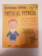 Romper Room Physical Fitness 6&quot; Vintage Golden Record #725 - 78 RPM - £7.47 GBP