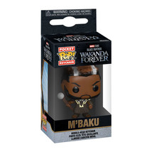 Black Panther 2: Wakanda Forever M&#39;Baku Pop! Keychain - £15.76 GBP