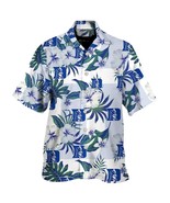 Duke Blue Devils All Over Print 3D Hawaiian Shirt, Gift For Men,S-5XL US... - £8.17 GBP+