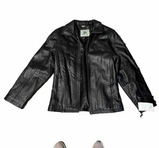 NWT Women’s Burks Bay Leather Jacket - - Size X~  Large- Biker Jacket - £31.01 GBP