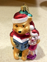 Christopher Radko Disney Winnie the Pooh and Piglet Ornament - £32.84 GBP