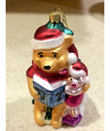 Christopher Radko Disney Winnie the Pooh and Piglet Ornament - £32.72 GBP