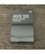 Scotch - 3M AVX 120 Studio Master Audio Cassette Tape - Factory Sealed - $149.76 MXN
