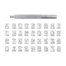 37Pcs Leathercraft Letter And Number Stamps Punch Set, 26 Alphabet &amp; 10 ... - £26.74 GBP